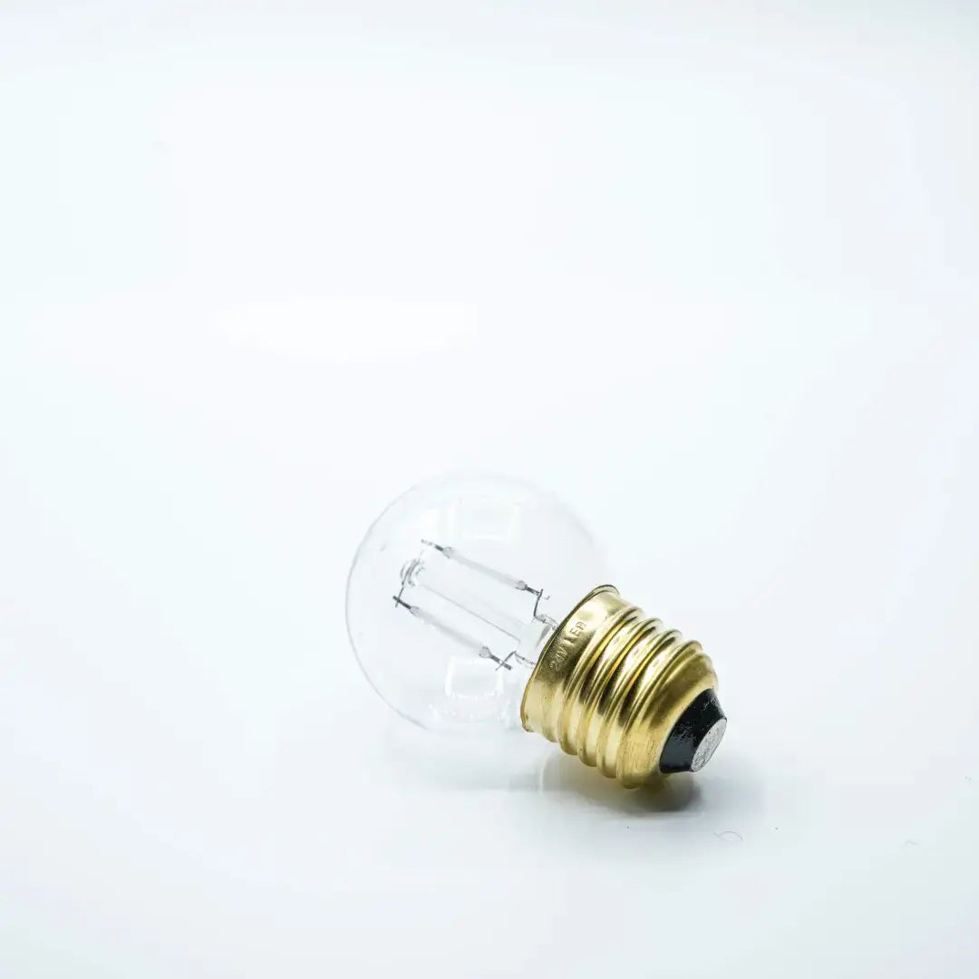 Bulb E27 G45 Clear Blue Double Filament - Festoon Bulbs