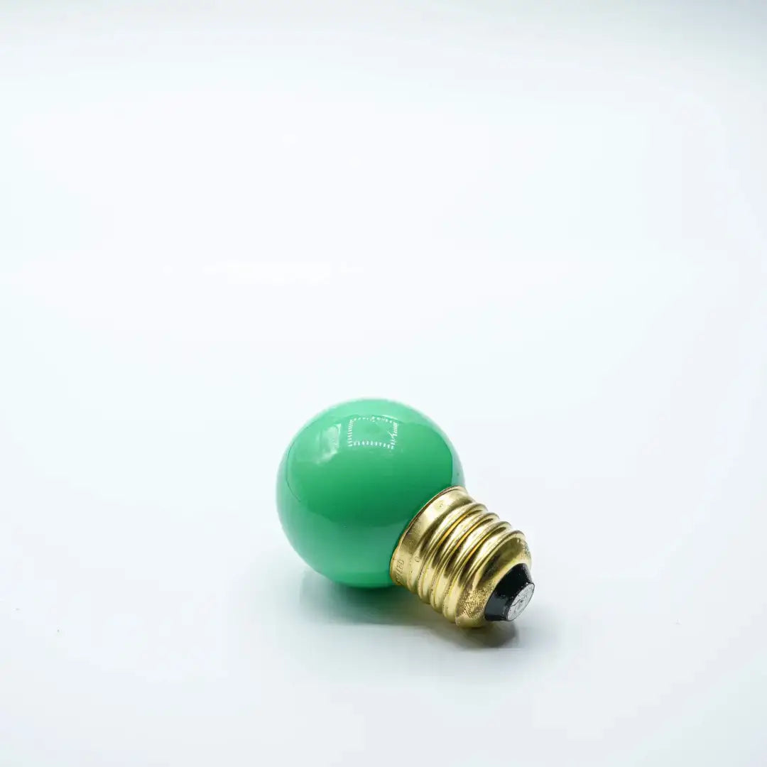 Bulb E27 G45 Emerald Green - Festoon Bulbs