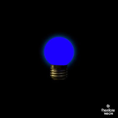 Bulb E27 G45 Royal Blue - Festoon Bulbs