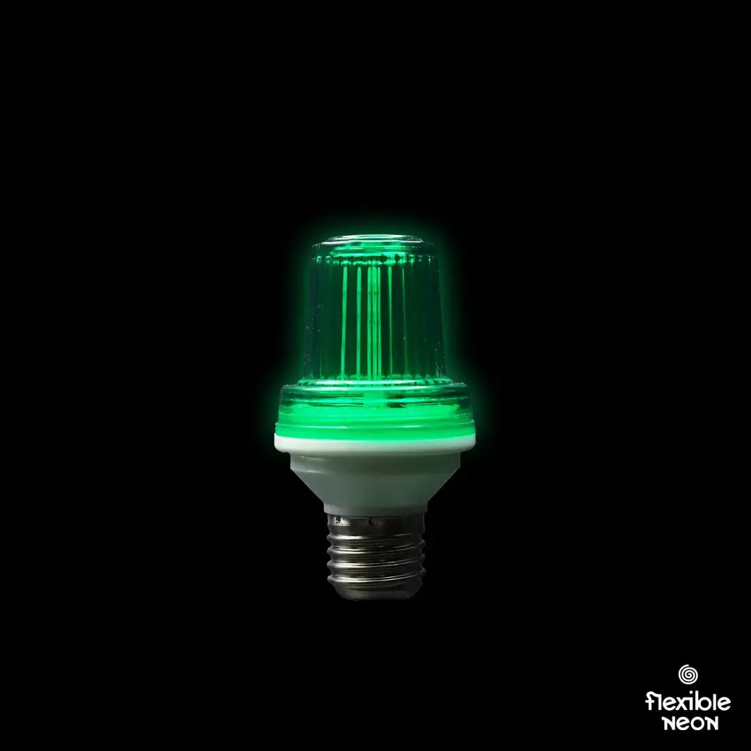 Bulb E27 Strobe Green - Festoon Bulbs