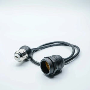 Black E27 Dropper- 60cm - Festoon Bulbs