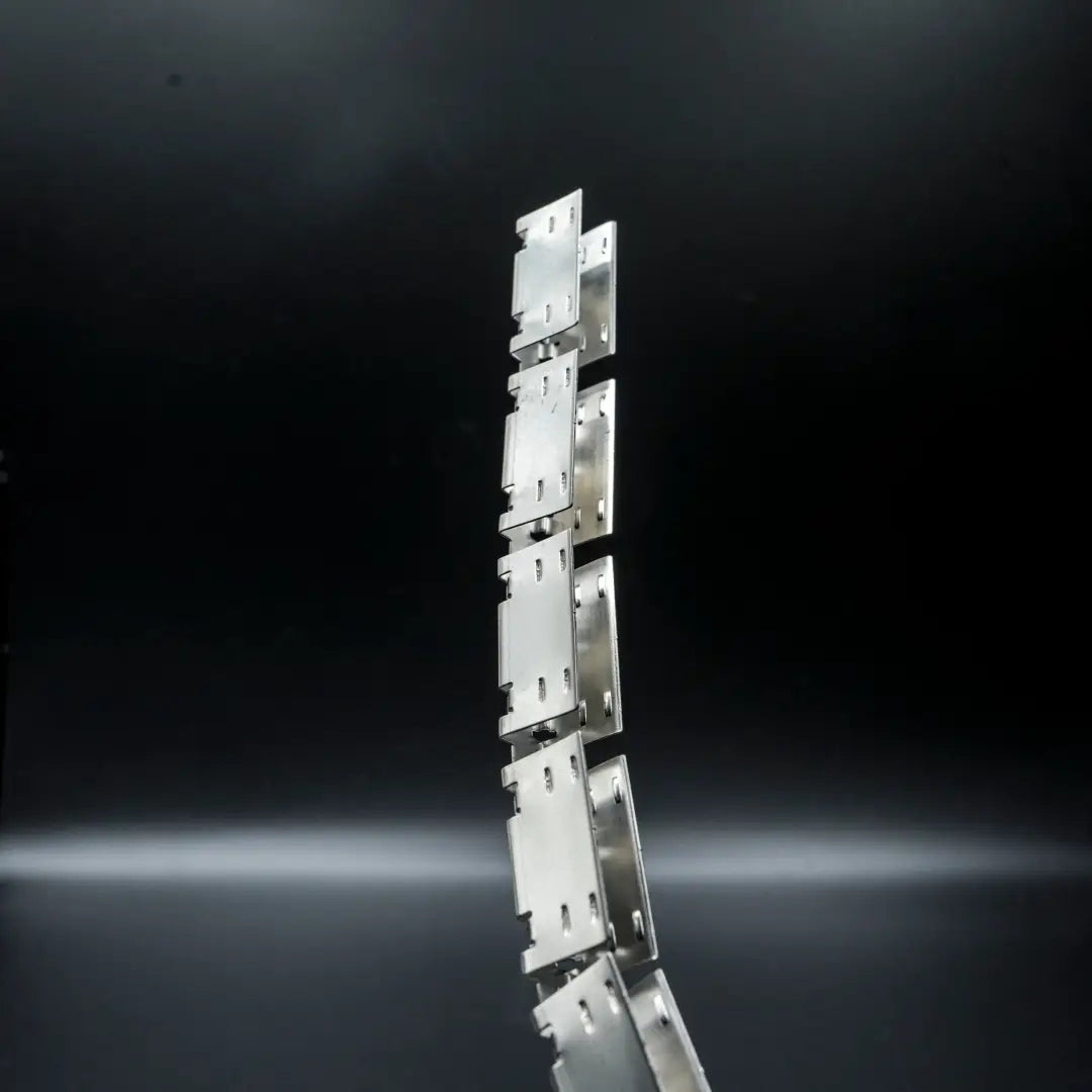 Flexible neon sign guide system with premium-grade stainless steel for harsh Australian elements