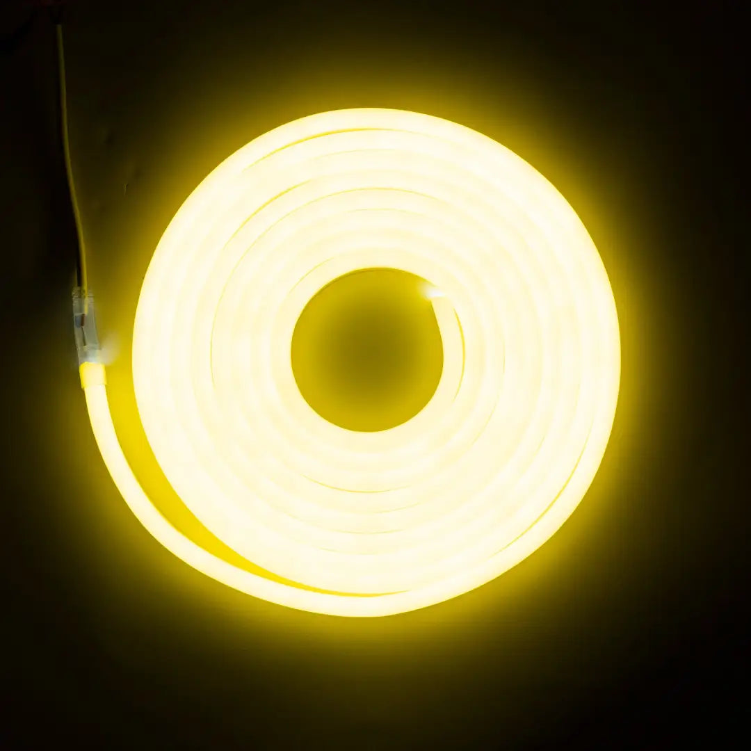 8x10x16 PVC Flex (mtr) Sun Yellow - Flexible Neon