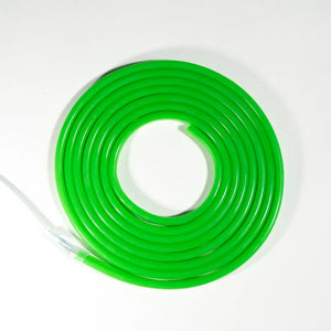 8x10x16 PVC Flex (mtr) Emerald Green - Flexible Neon