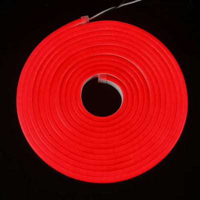 Coiled red neon flex light strip, 8x16 flex neon neon led strip for vibrant lighting