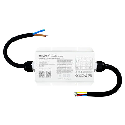 Waterproof 5-in-1 LED Controller (WiFi + 2.4G) – Max Output 20A - Accessories