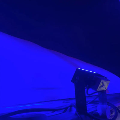 50w Blue Floodlight with 36V Transformer - Floodlight