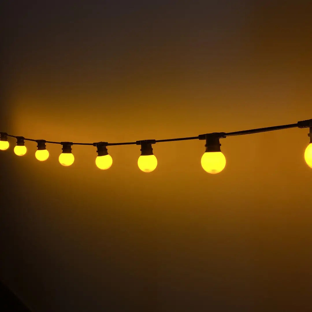 Lemon Yellow G60 Festoon Lighting Per Meter - Festoon Lighting