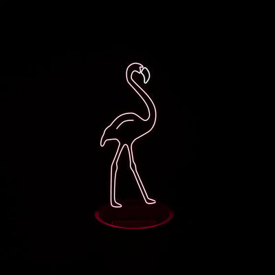 Pink Flamingo Neon Sign