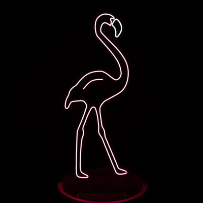 Pink Flamingo Neon Sign