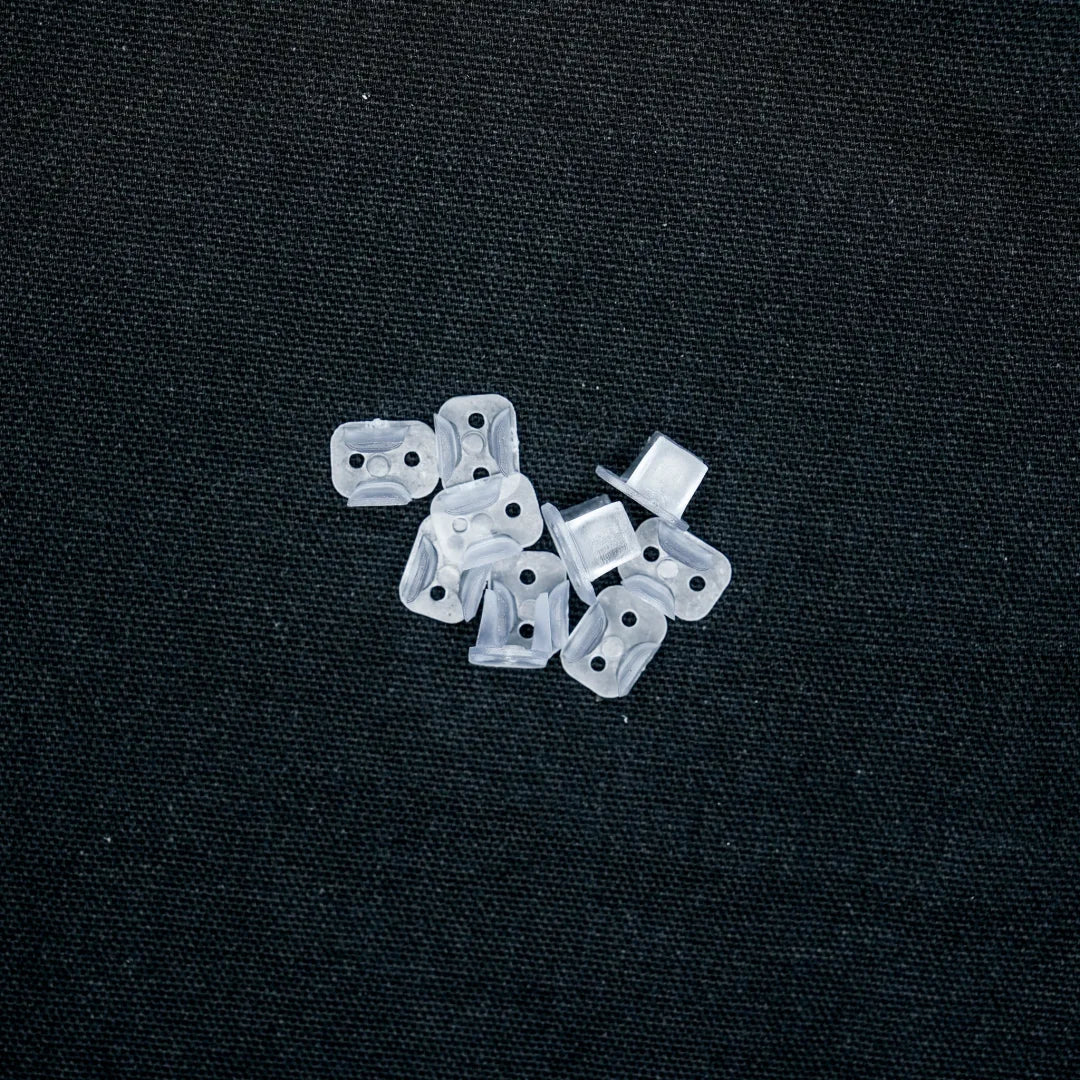 6x12 Plastic Mount Clip (10 pack).