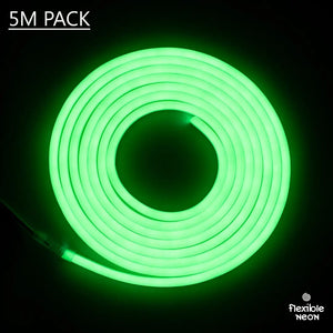 8x10x16 PVC Flex (5mtr) Emerald Green - Flexible Neon