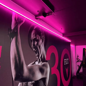 8x10x16 PVC Flex (5mtr) Hot Pink - Flexible