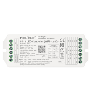 Indoor 5-in-1 LED Controller (WiFi + 2.4G) – Max Output 20A