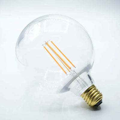 Bulb E27 G125 Clear 2000K Quad Filament - Festoon Bulbs