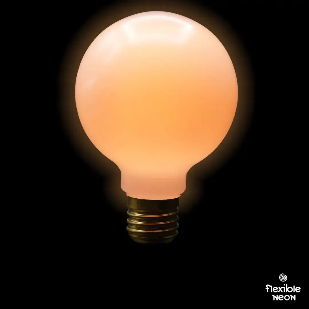 Bulb E27 G125 Milky 2000K Quad Filament - Festoon Bulbs