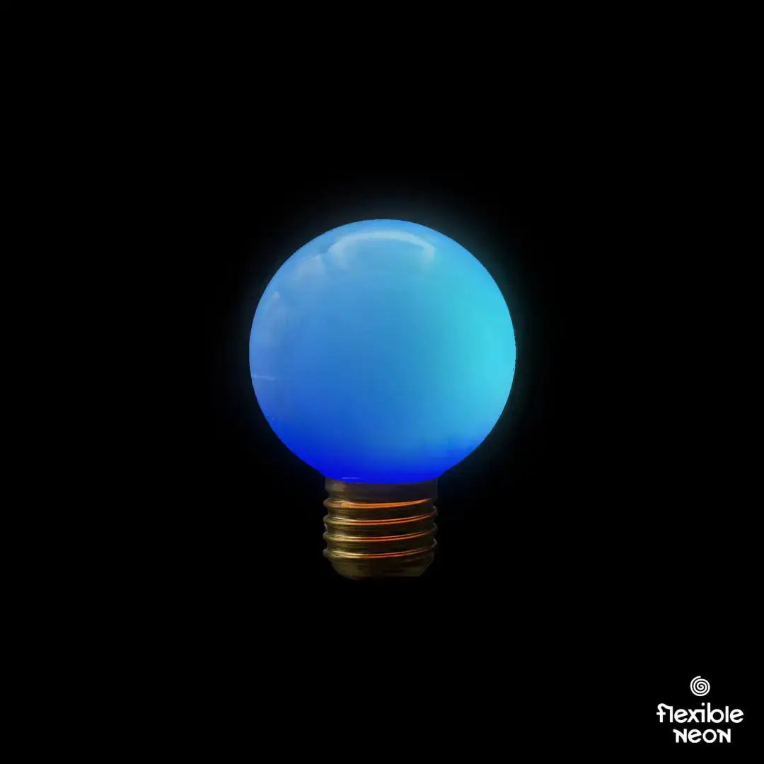 Bulb E27 G60 Royal Blue Quad Filament - Festoon Bulbs