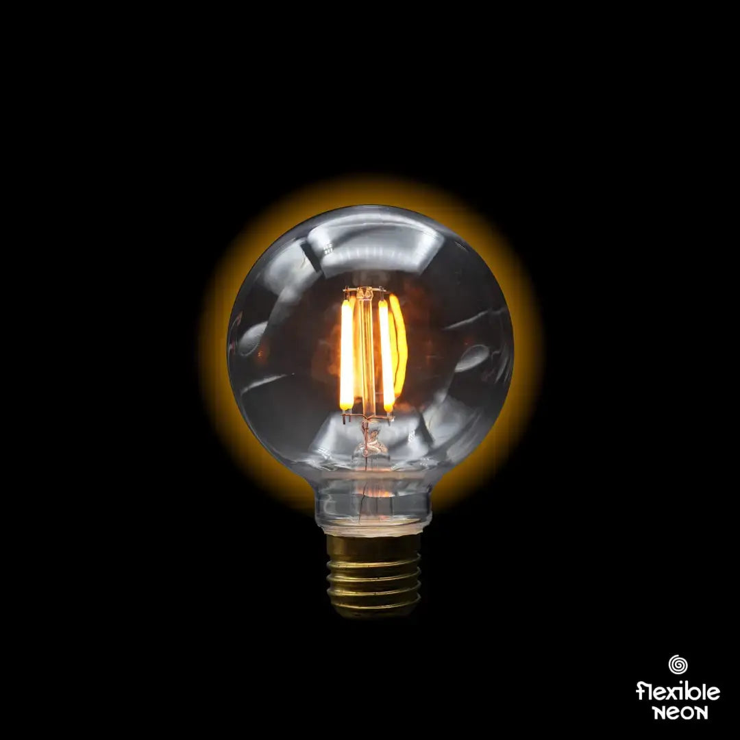 Bulb E27 G80 Clear 1800K Quad Filament - Festoon Bulbs