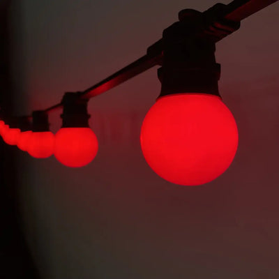 Raspberry Red G60 Festoon Lighting Per Meter - Festoon Lighting
