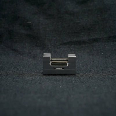 Metal calibration weight block with parallel grooves for 10x13x22 removable ejector mounting