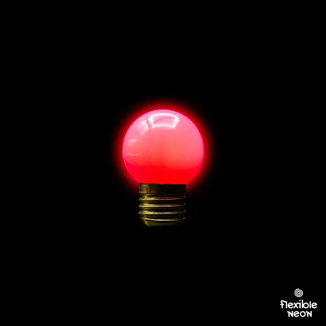 Bulb E27 G45 Rose Pink - Festoon Bulbs