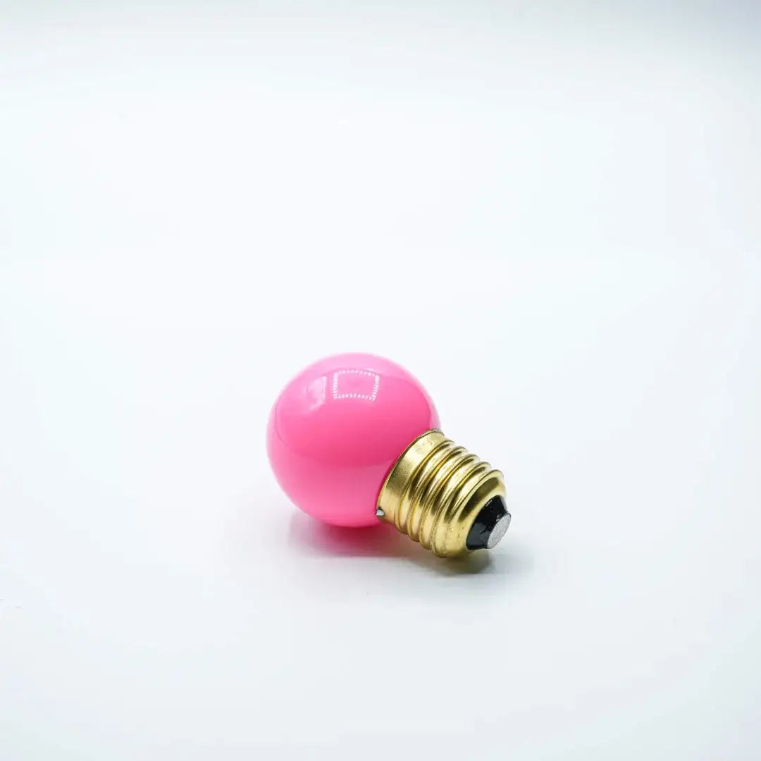Bulb E27 G45 Rose Pink - Festoon Bulbs