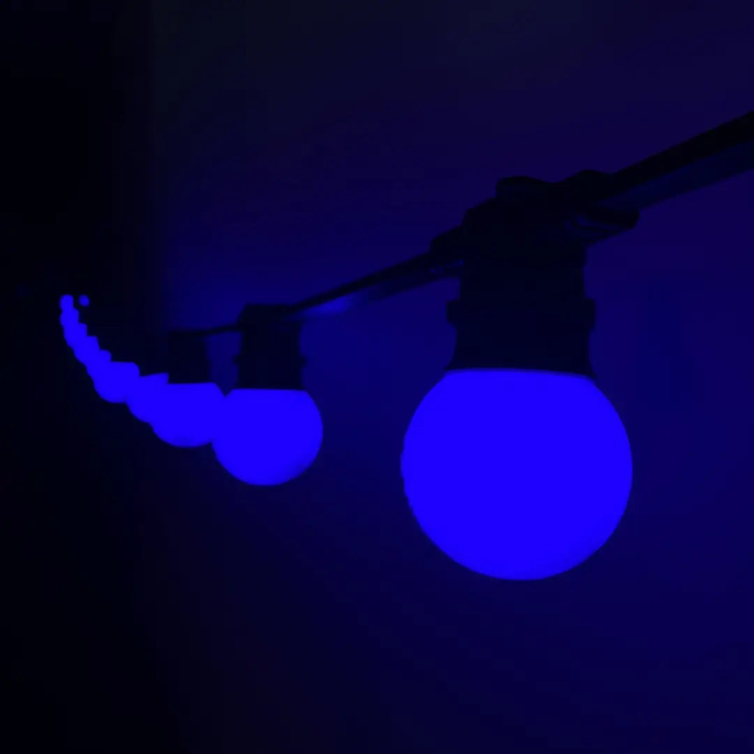 Royal Blue G60 Festoon Lighting Per Meter - Festoon Lighting