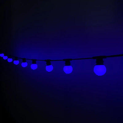 Royal Blue G60 Festoon Lighting Per Meter - Festoon Lighting