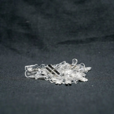 Crystal-like shards scattered in a cluster on 10x13x22 Snap Connectors landscape series flexible
