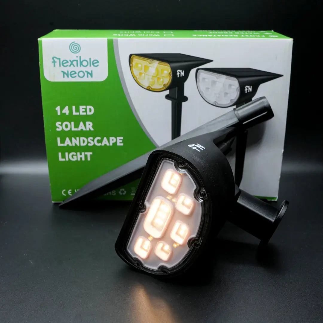 Solar Garden Spotlights (2) WW - Floodlight