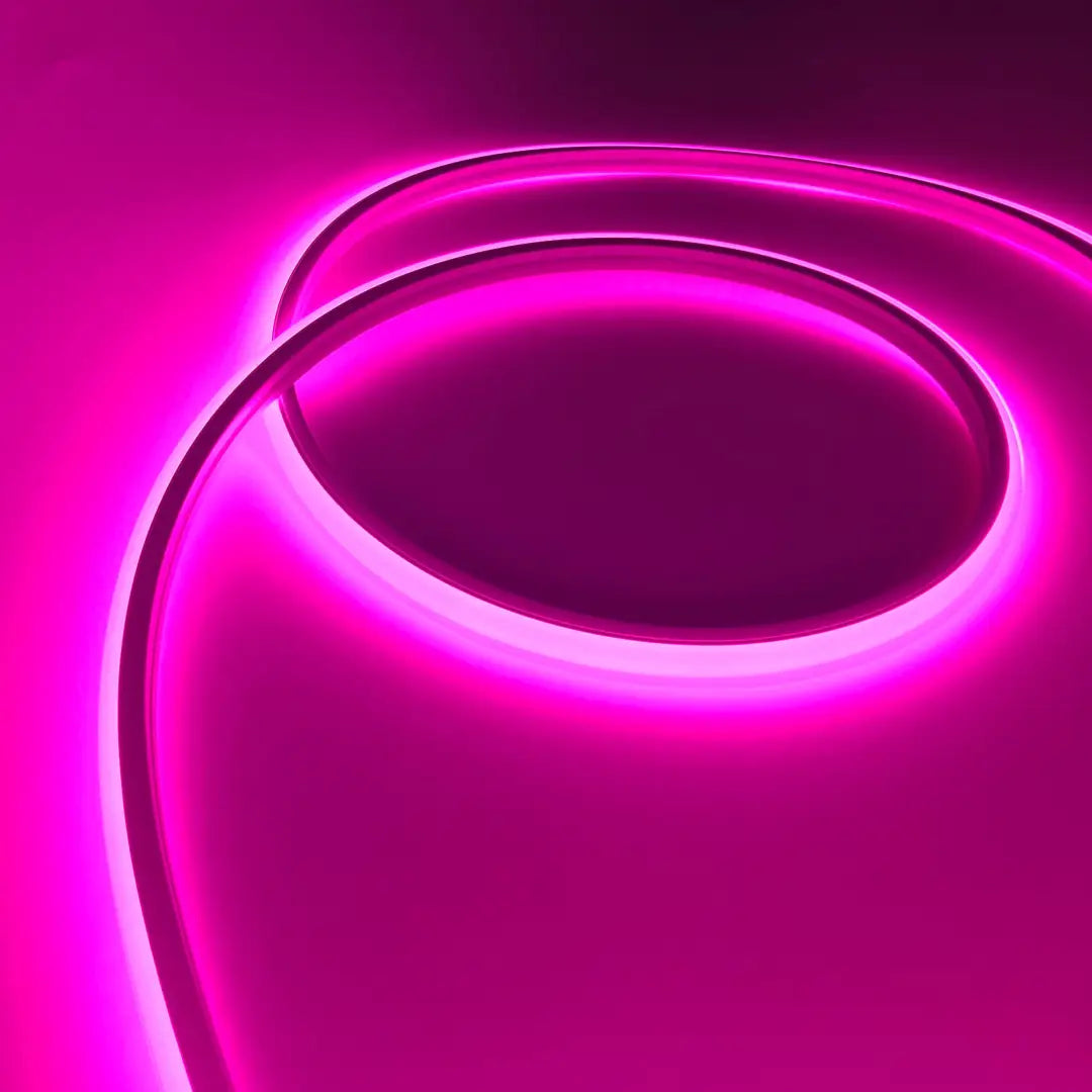 10x10mm Tri View Flexible (Mtr) Pink - Flexible