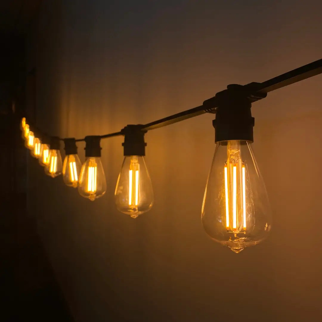 Warm White Festoon Lighting ST64 Bulb