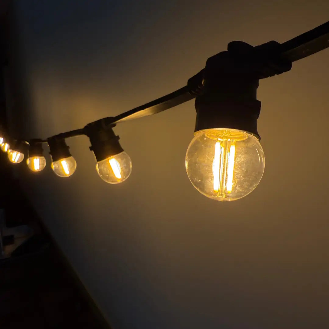 Warm White (1800K) Extra Bright Festoon Lighting Per Meter - Festoon Lighting
