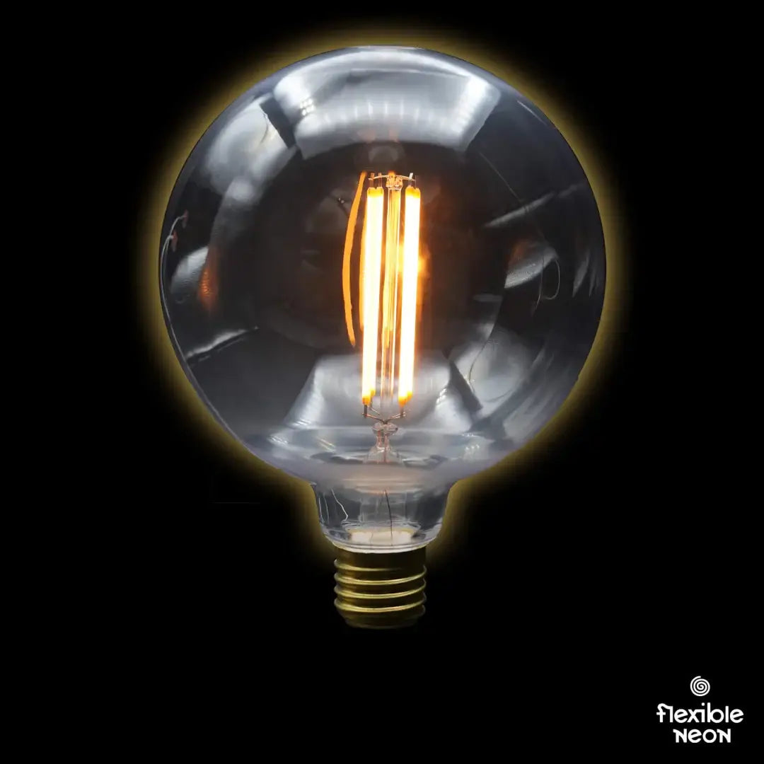 Bulb E27 G125 Clear 2000K Quad Filament - Festoon Bulbs
