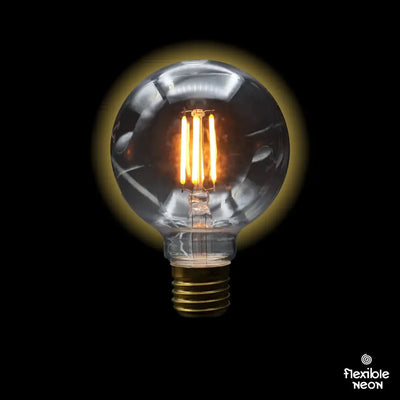 Bulb E27 G95 Clear 2000K Quad Filament - Festoon Bulbs