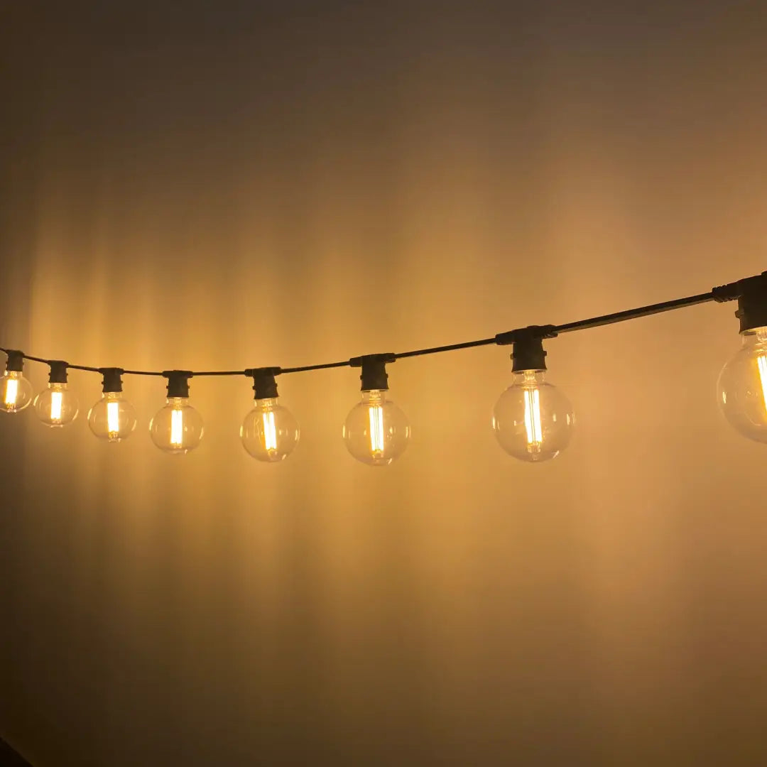 Warm White G95 Clear Festoon Lighting Per Meter - Festoon Lighting