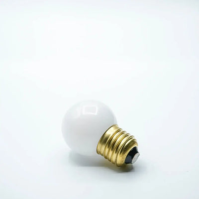 Bulb E27 G45 Milky 2000K Quad Filament - Festoon Bulbs